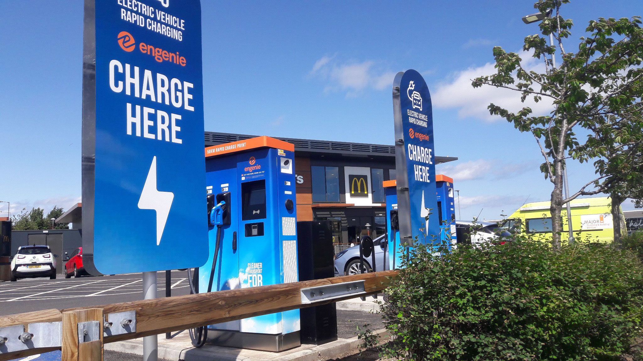 Signmark Car park Management E-guard EV charging signage